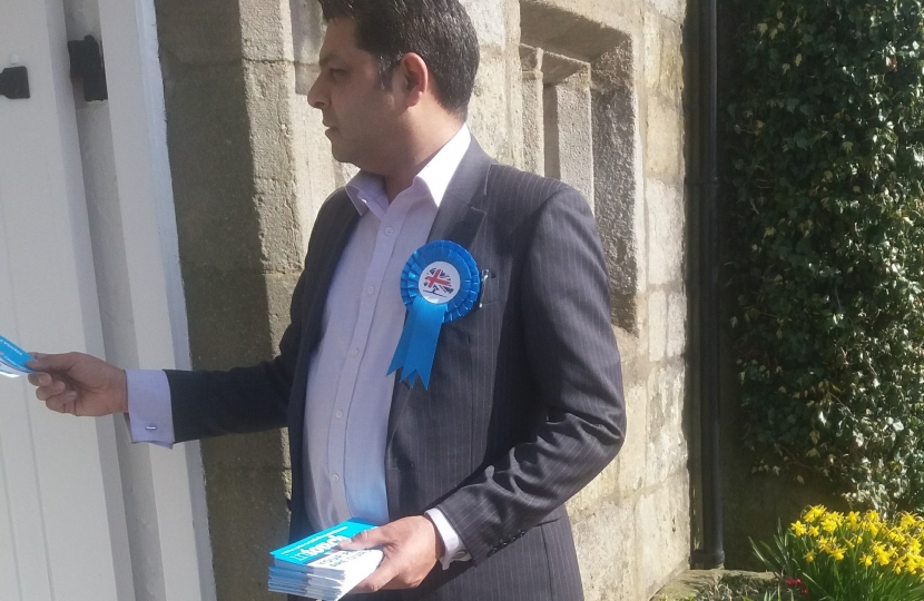 Asad Iqbal Canvassing