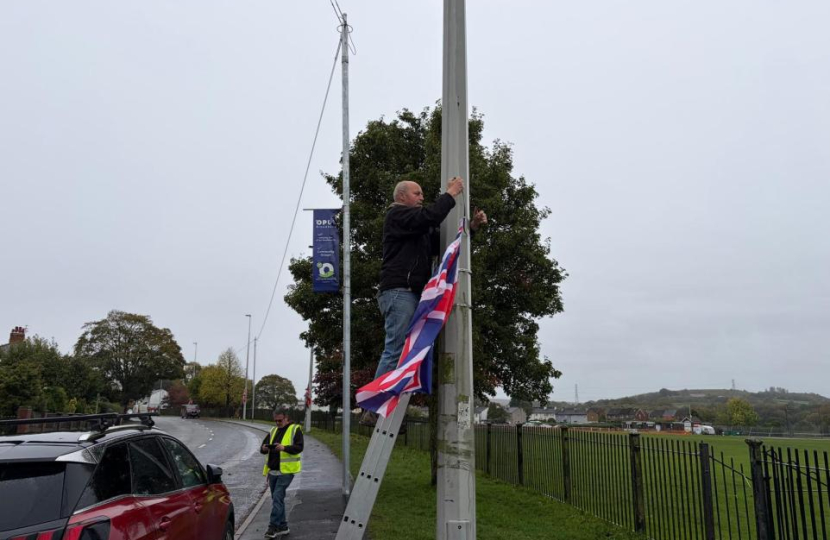 Paul and Rick Flags